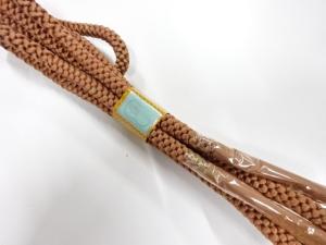 未使用品　正絹　手組帯締め